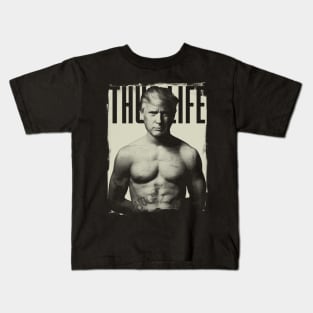 Thug Life Trump Engraved Kids T-Shirt